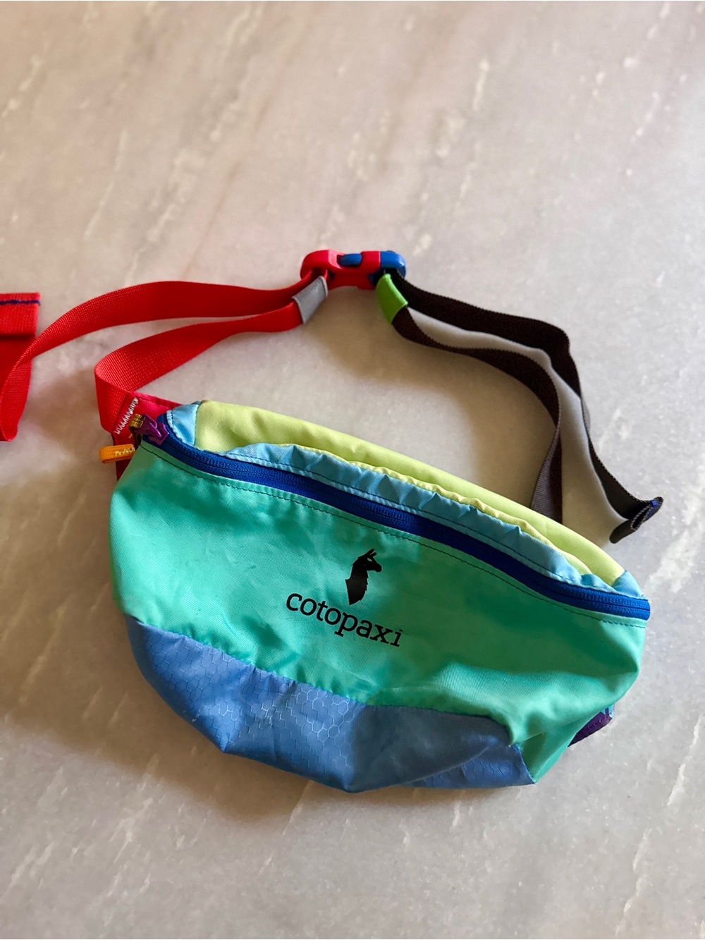 Cotopaxi Teal & Blue Fanny Pack - Excellent used condition
